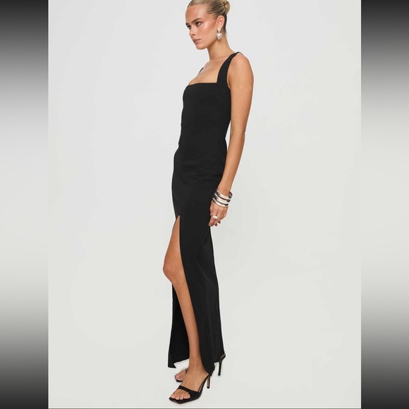 Princess Polly Bombshell Maxi Dress Black - Picture 3 of 6